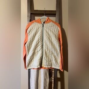 Aviator Nation inspired Sundance light weight full zip up. Size med